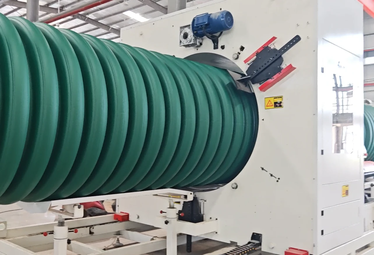 04 Corrugated Pipe Extrusion Line Cutter 04 Corrugated Pipe Extrusion Line Cutter