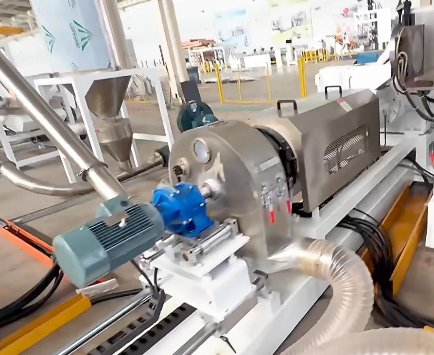 Twin Screw Extruder Pelletizing Extrusion Line Twin Screw Extruder Pelletizing Extrusion Line